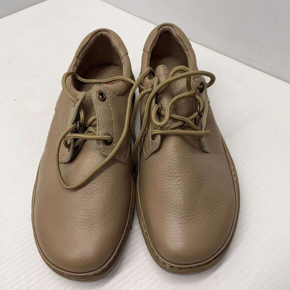 New Women's Propet Comfort Walkers Leather Shoes Size 7 1/2 Taupe - Picture 6 of 7